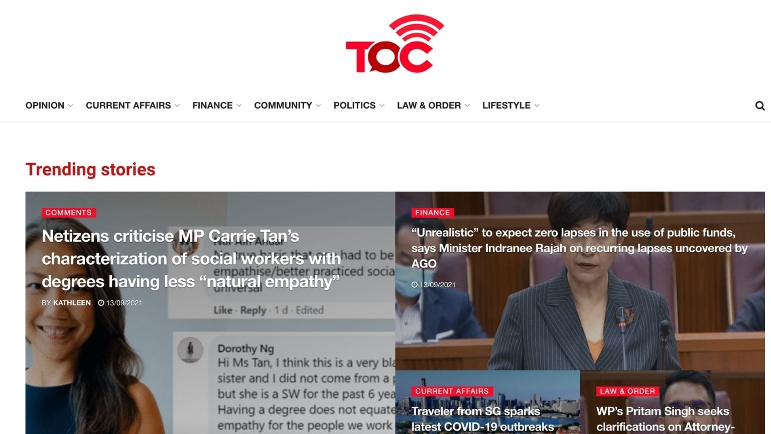 Singapore revokes license of online news outlet that often criticizes government