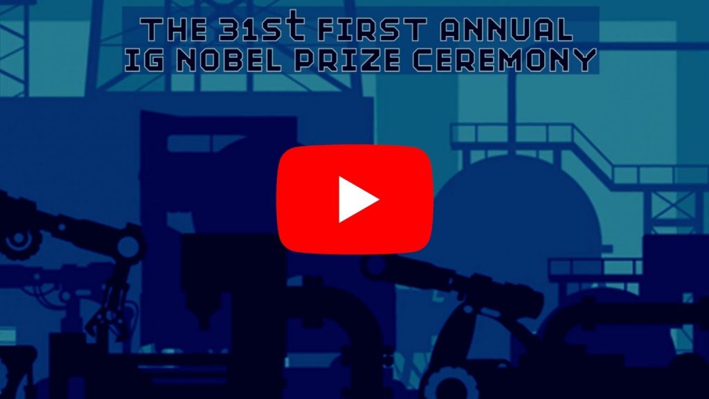 “Ig Nobel Prize Awards” blocked on YouTube over a musical track more than 100 years old