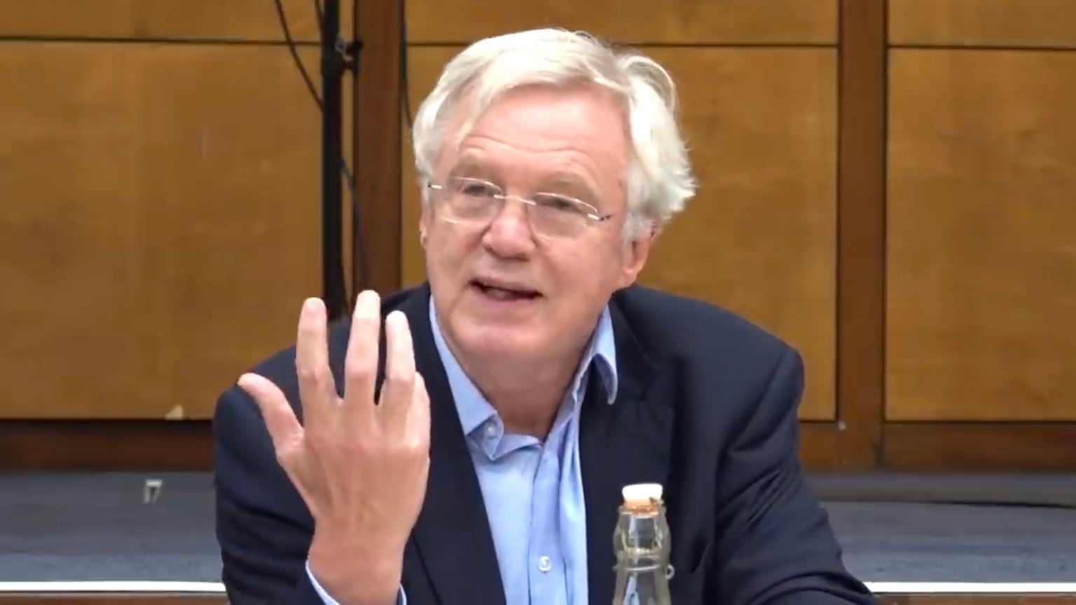 UK MP David Davis blasts YouTube for censoring his speech against vaccine passports