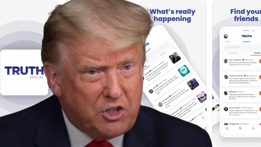 Trump launches Truth Social and new media network