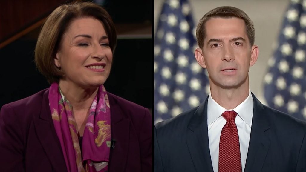 Senators Klobuchar and Cotton team up on bill to curb Big Tech’s acquisition spree
