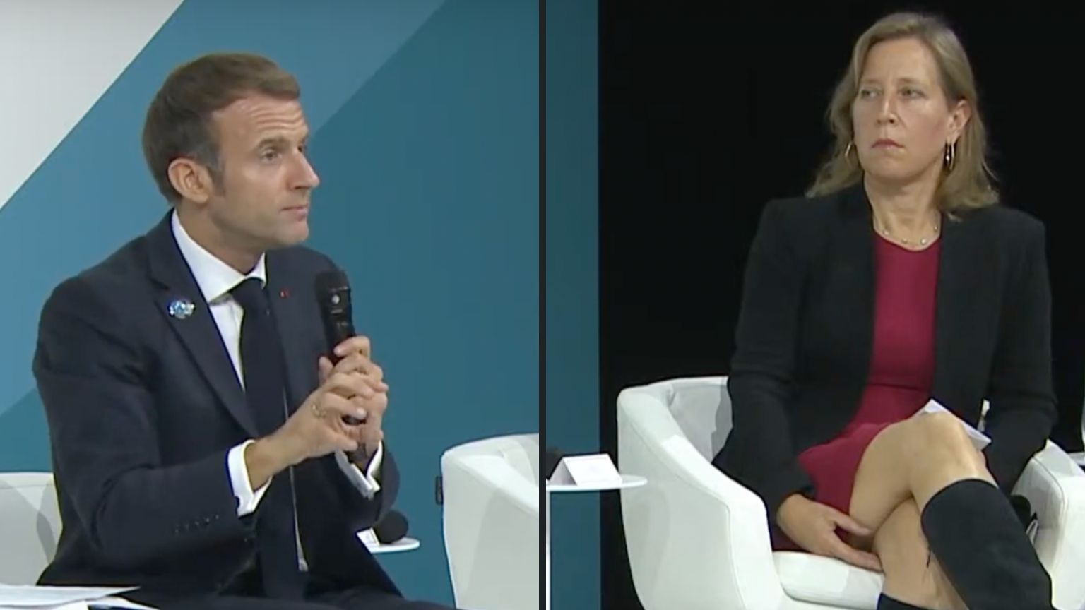 YouTube CEO Susan Wojcicki met with French President Macron over child safety from “hatred” and “inappropriate content”