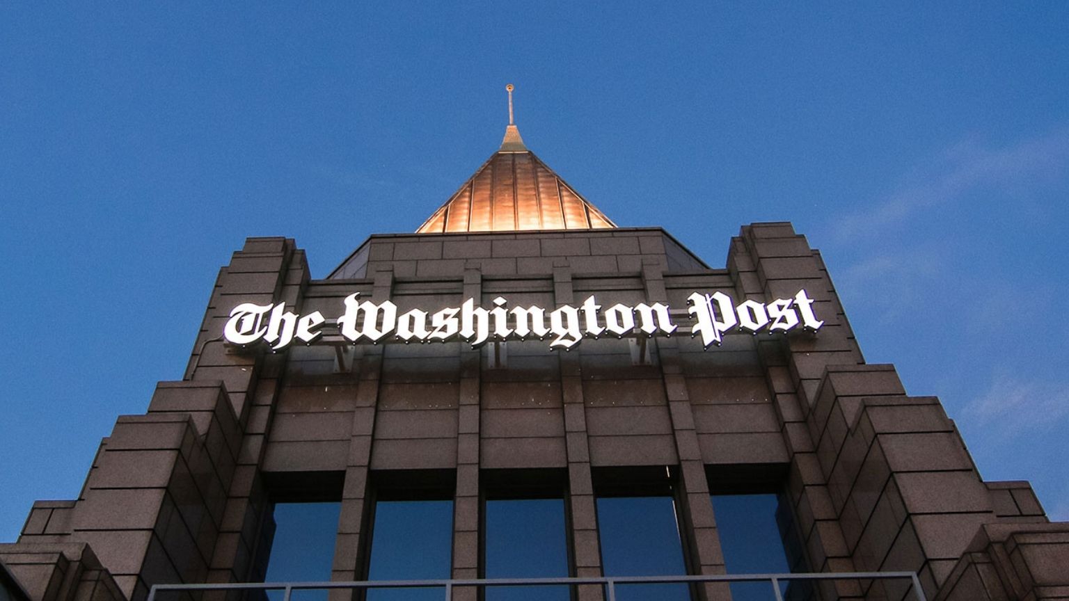 Washington Post takes hypocritical stance on Big Tech handing over data on political posts