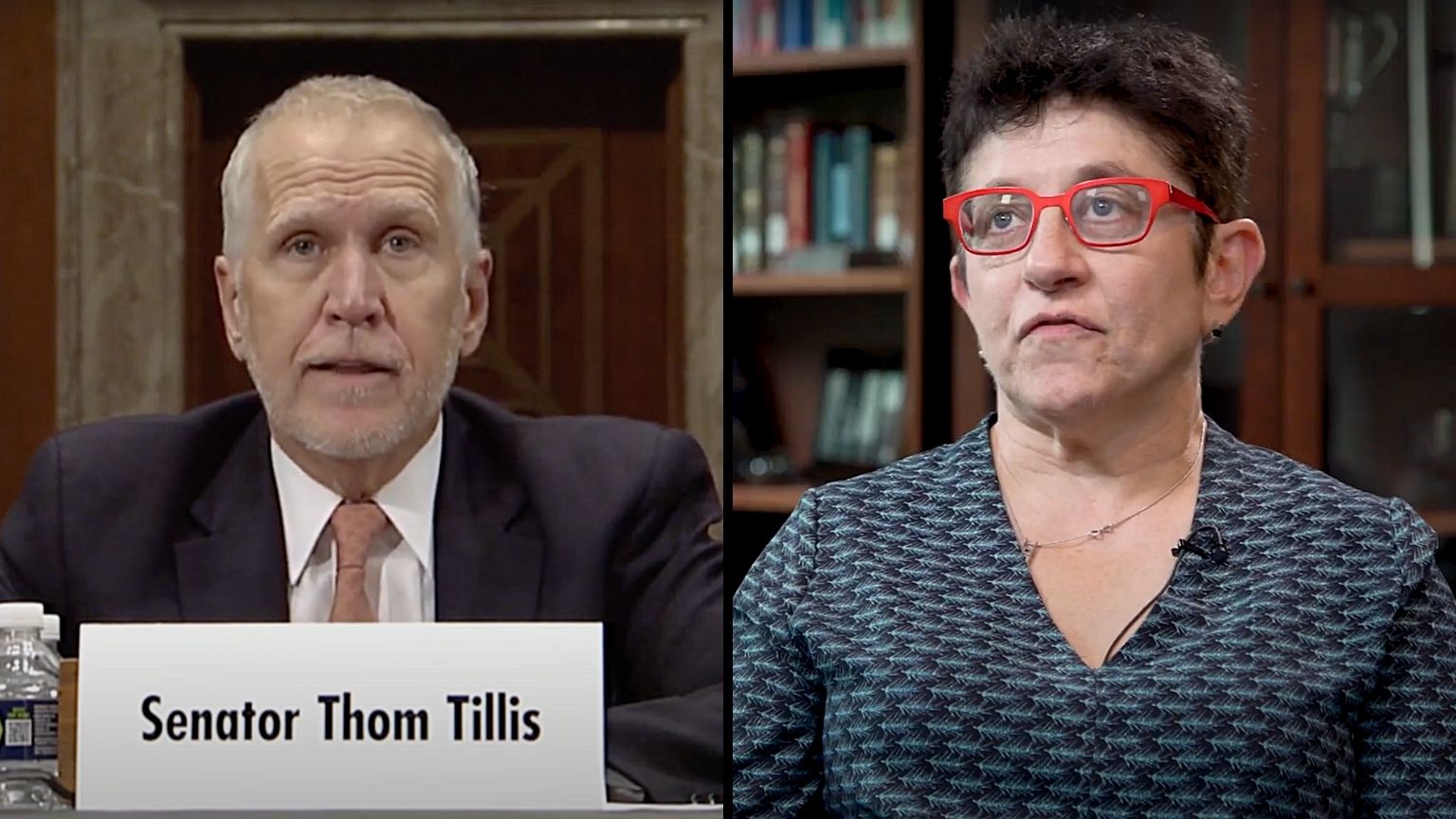 Senator Thom Tillis opposes Gigi Sohn FCC nomination, calls her a “anti-copyright activist”