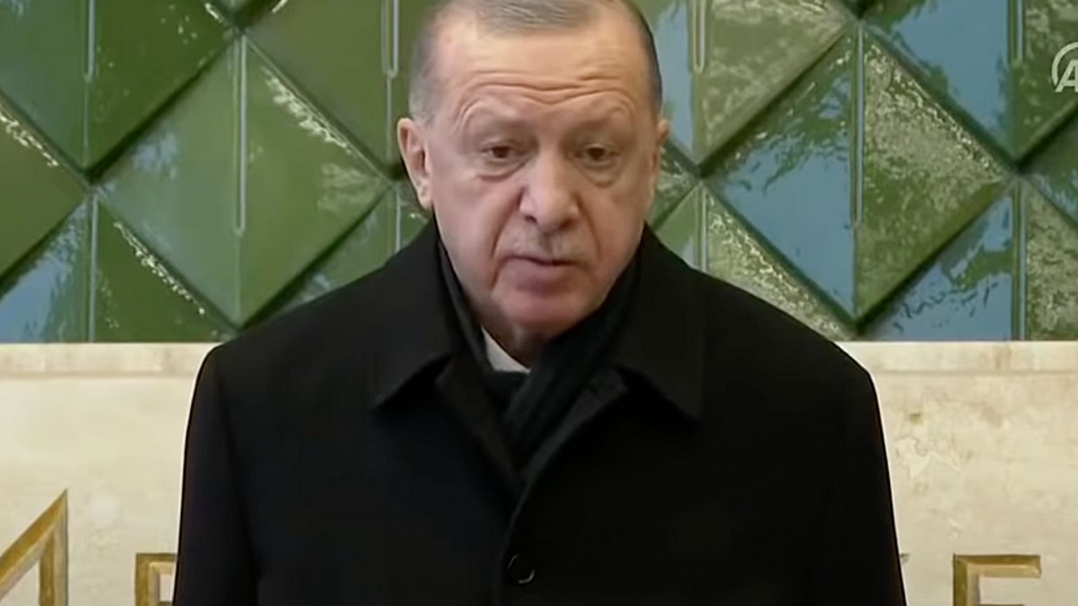 Turkey’s Erdogan threatens media for publishing stories that go against the country’s “core values”