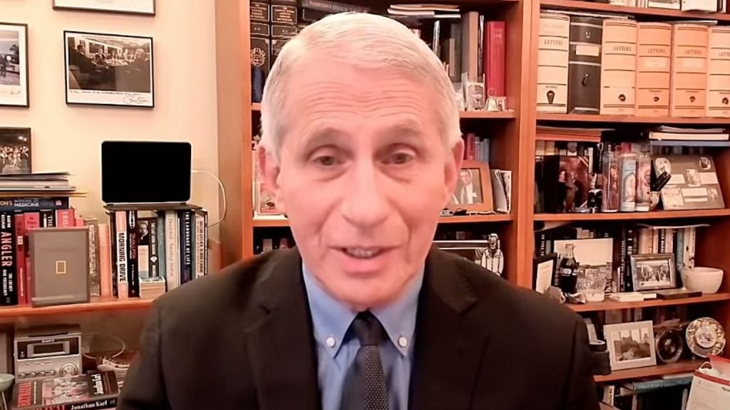 Fauci reports back to Davos that the US has a Covid “disinformation” problem