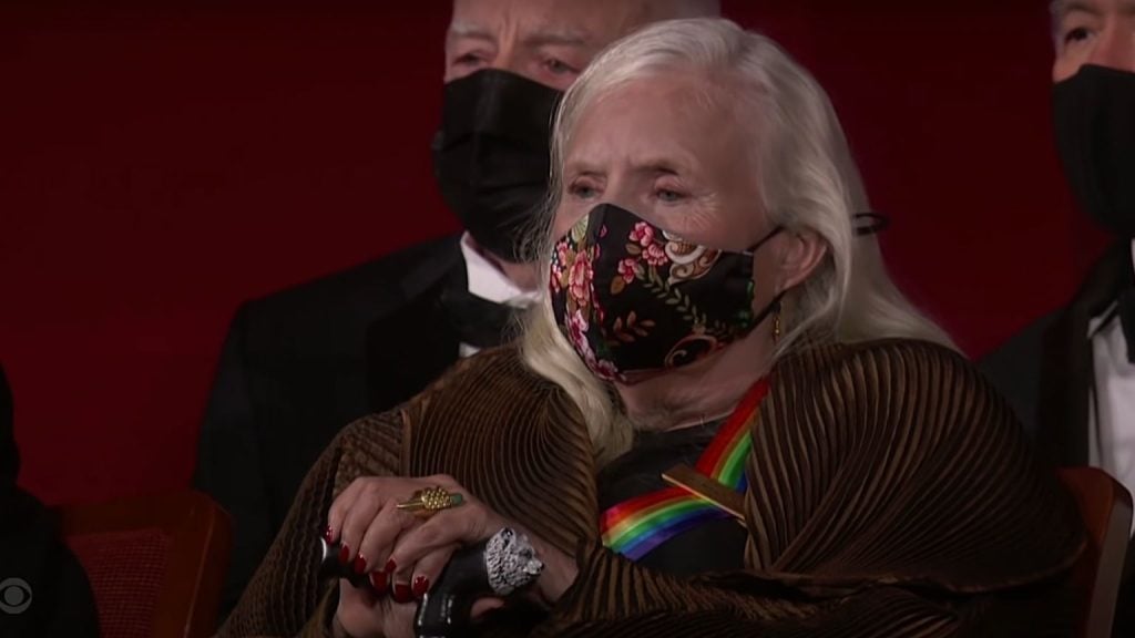Joni Mitchell leaves Spotify after it refused to ban Joe Rogan