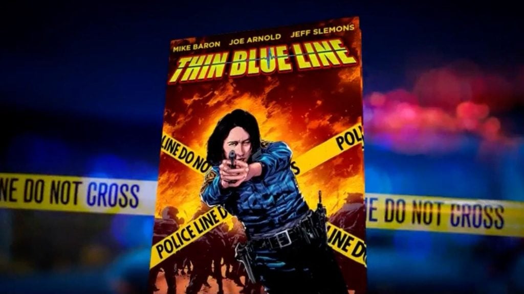 Mike Baron’s pro-police graphic novel gets censored on Reddit and Facebook