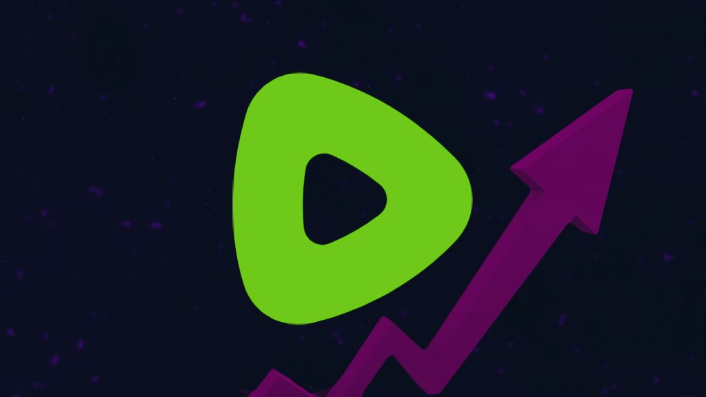 Rumble announces record monthly watch time and uploads, significant user growth