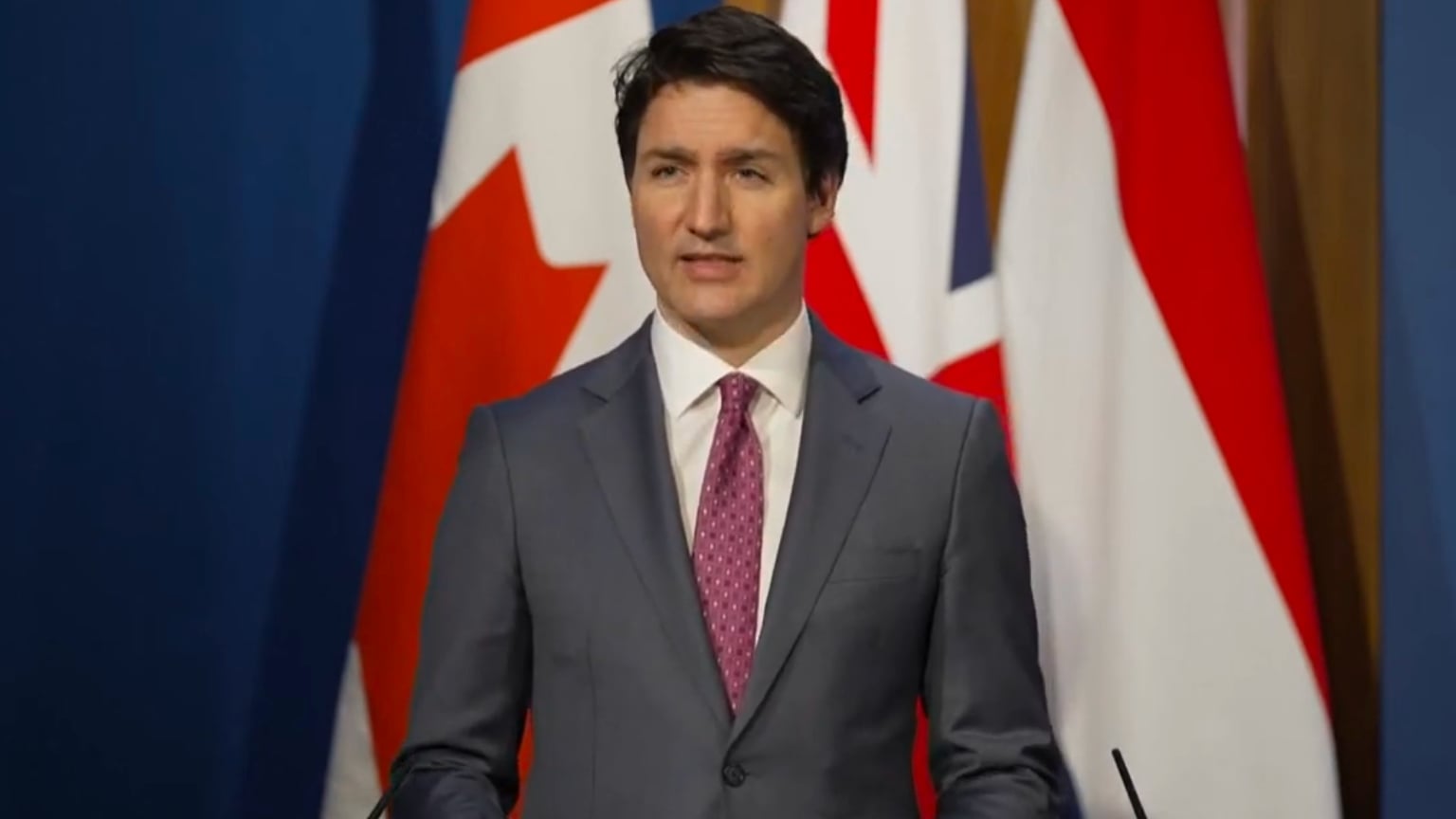 Justin Trudeau praises countries that stand against “misinformation, propaganda”