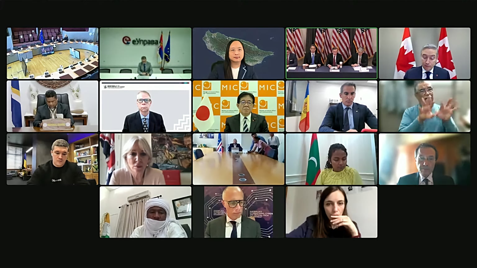 60 countries sign declaration that commits to bolstering “resilience to disinformation and misinformation”