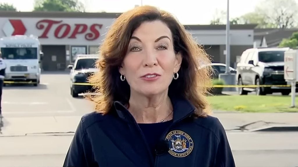 New York Governor Kathy Hochul says “hate speech” is not protected speech