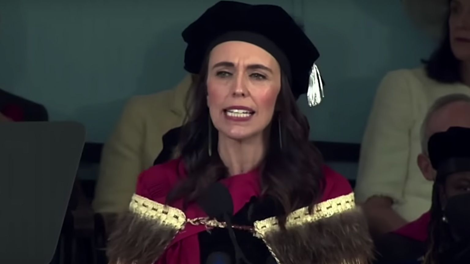 New Zealand PM uses Harvard acceptance speech to complain about online “disinformation”