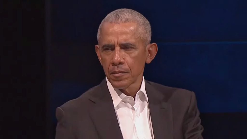 Obama: We have to “detoxify” the “scourge of disinformation and conspiracy theories and hate online”