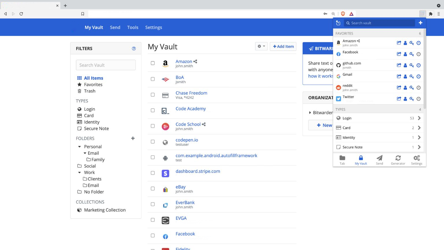 An open-source, cross-platform password manager