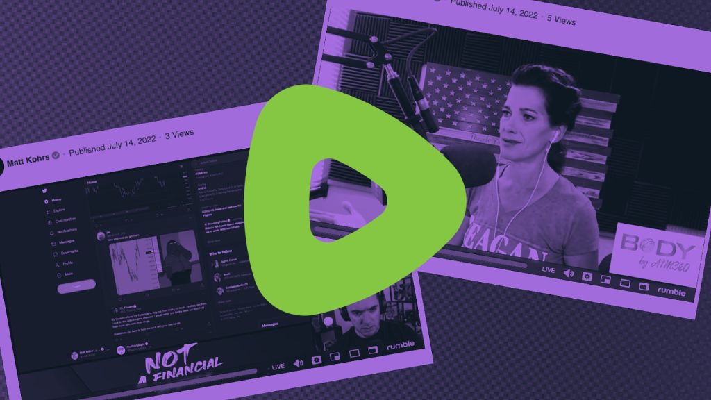 Rumble enables ad monetization for live streams on the web