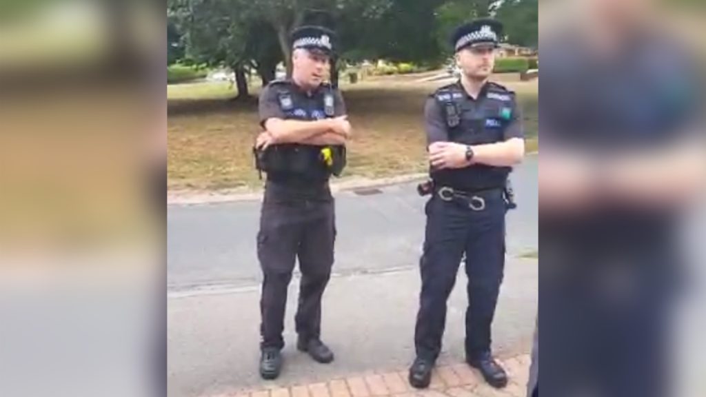 UK police sent five officers to arrest man for posting LGBT flag swastika on social media