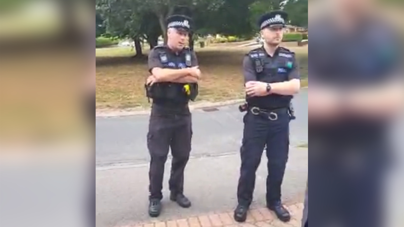 UK police sent five officers to arrest man for posting LGBT flag swastika on social media