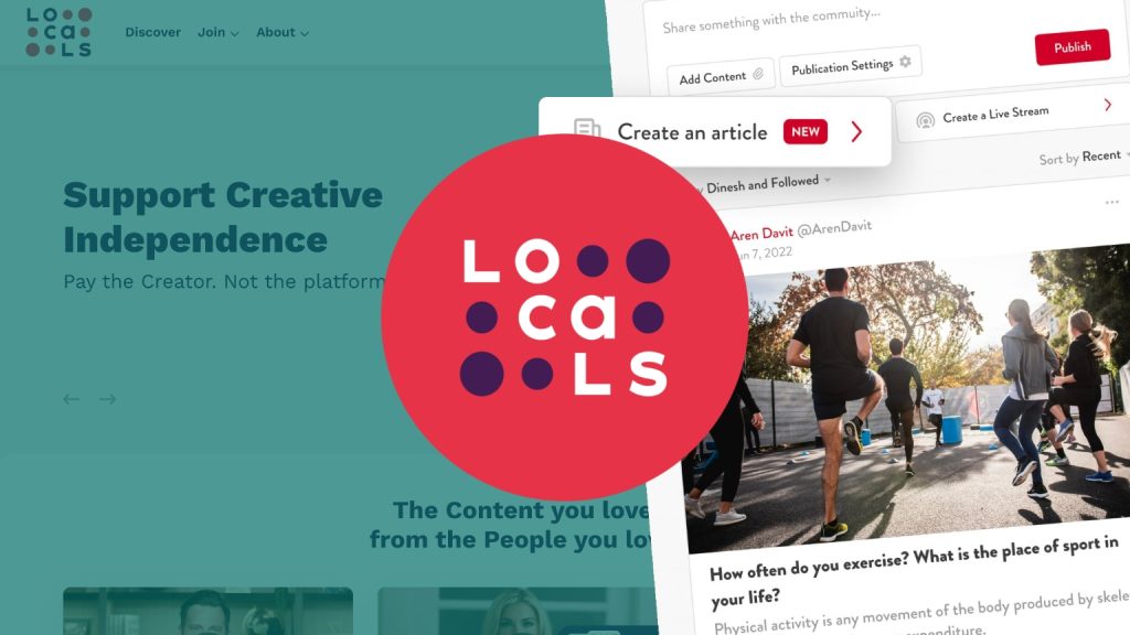 Locals releases new article publishing feature