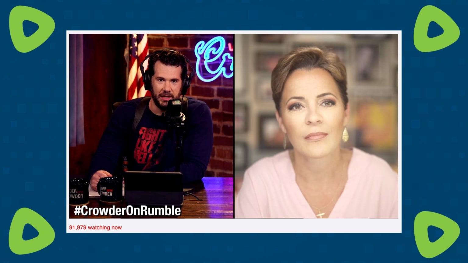 Steven Crowder passes 90,000 live viewers on Rumble after YouTube censorship