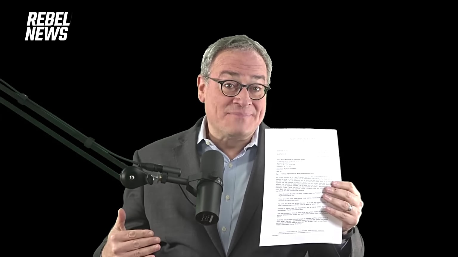 Rebel News hit with lawsuit threat by professor who proposed shutting it down for “false information”