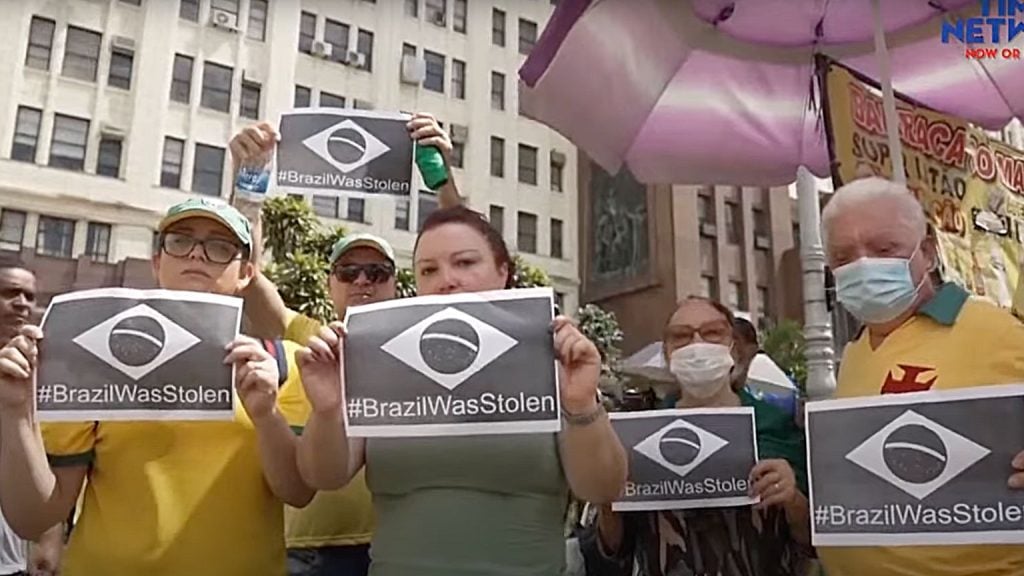Brazilians protesting election results have their bank accounts frozen