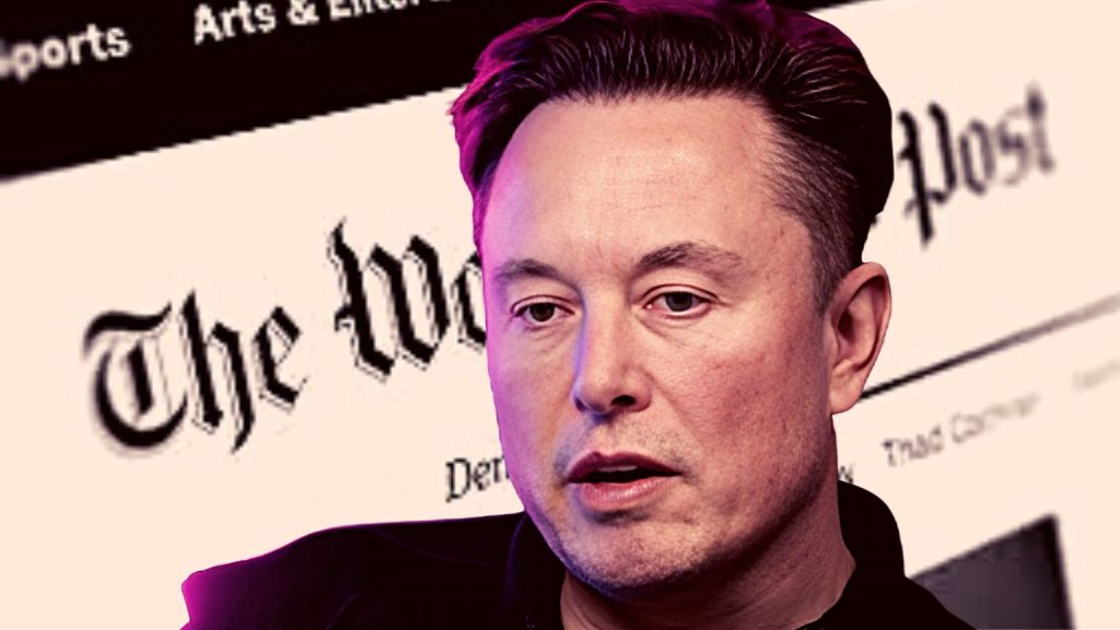 Washington Post makes public complaint about Twitter’s free speech direction