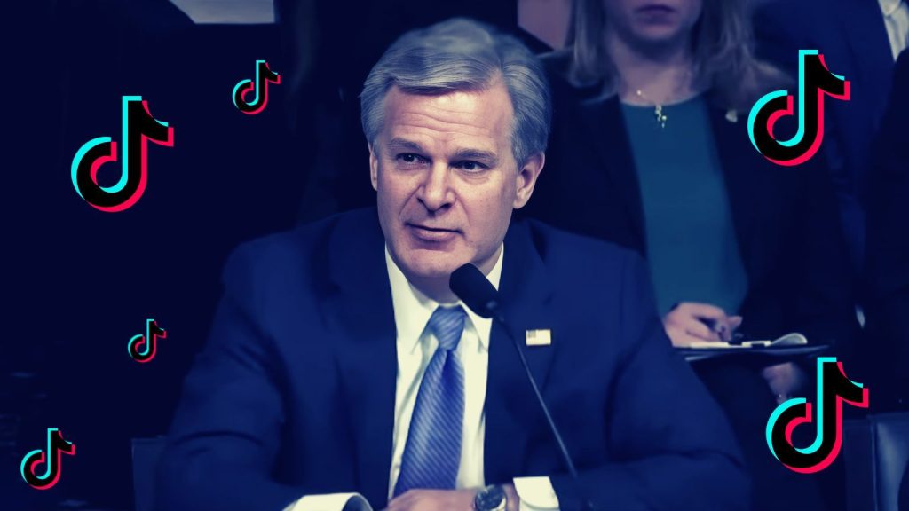 FBI Director Christopher Wray sounds an alarm about TikTok