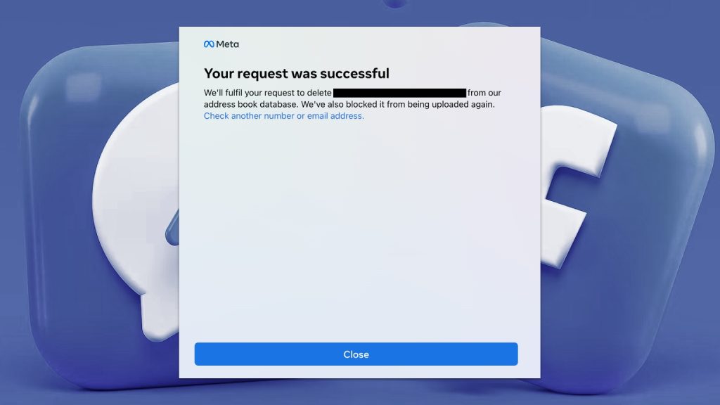 Meta likely has your phone number and email, even if you never shared them. Here’s how to delete this data.