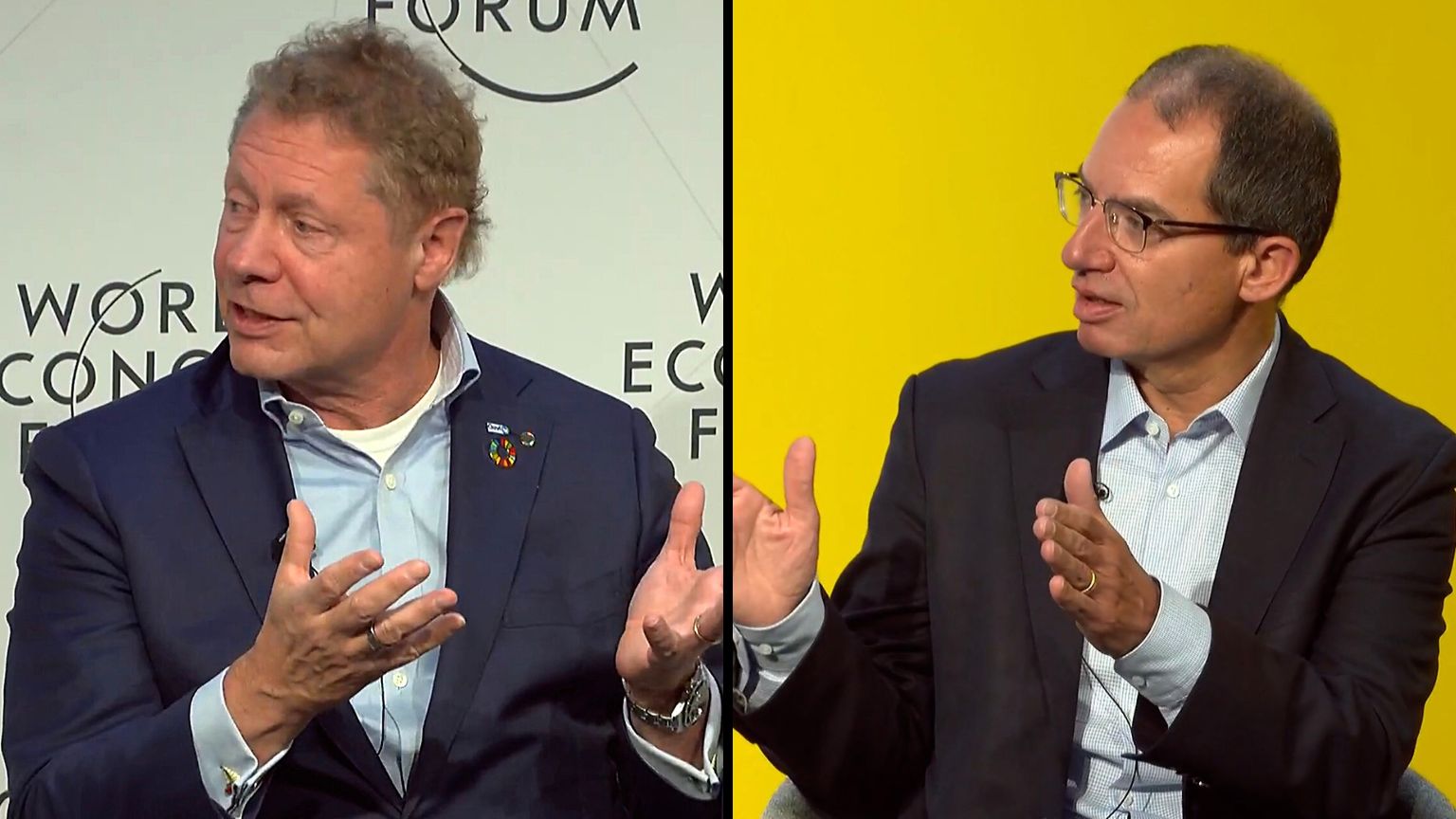 Moderna CEO, vaccine group chief, criticize online misinformation at WEF in Davos