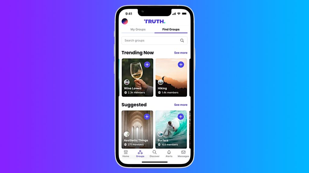 Truth Social Launches New Groups Feature