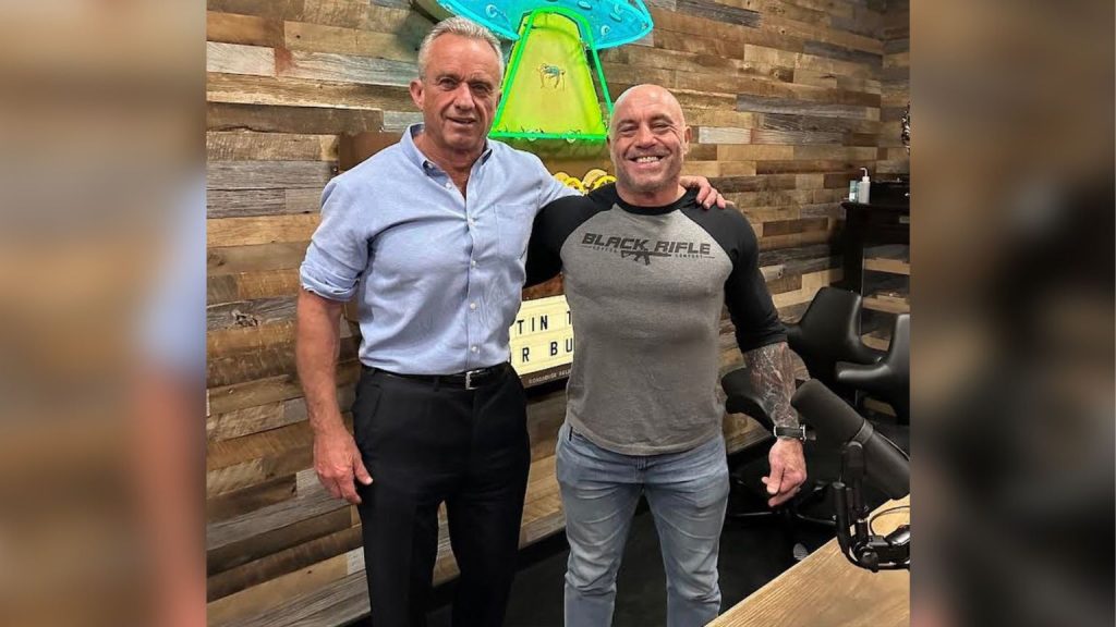 Media Attacks Spotify For Allowing Robert F Kennedy Jr. Joe Rogan Episode