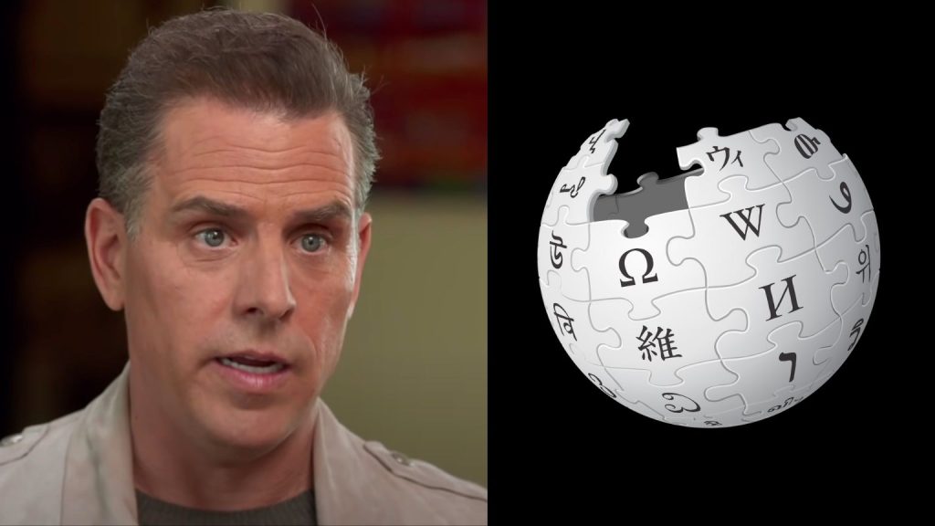 Emails From Hunter Biden’s Censored Laptop Shows Evidence of Covert Wikipedia Manipulation Attempts