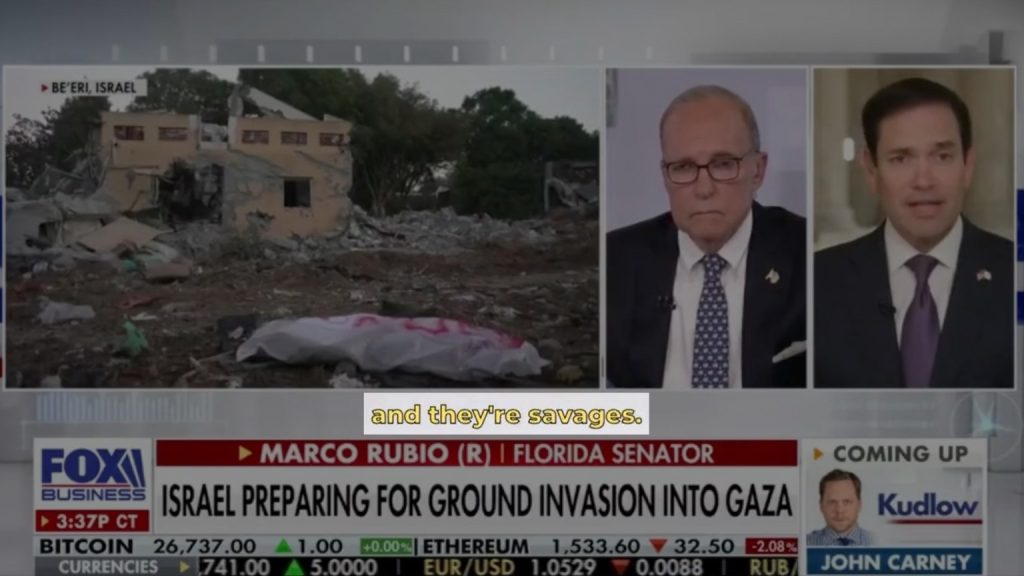 YouTube Says it Was a “Mistake” To Delete Clip of Senator Rubio Calling Hamas Terrorists “Savages”