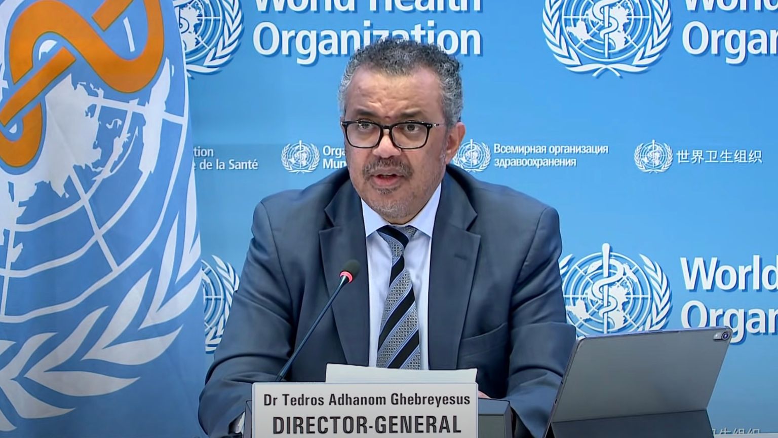 WHO Director-General Complains “The Spread of Misinformation” Undermines “Faith in Our Institutions”