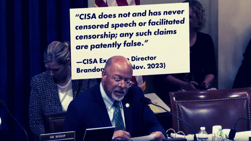 Watch: Democrats Continue to Deny Evidence of Government Pushing Big Tech to Censor Americans
