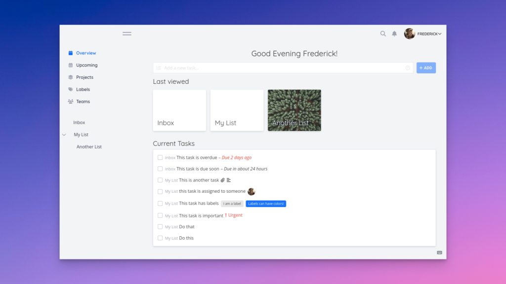 An Open-Source, Self-Hosted To-Do List and Task Management App