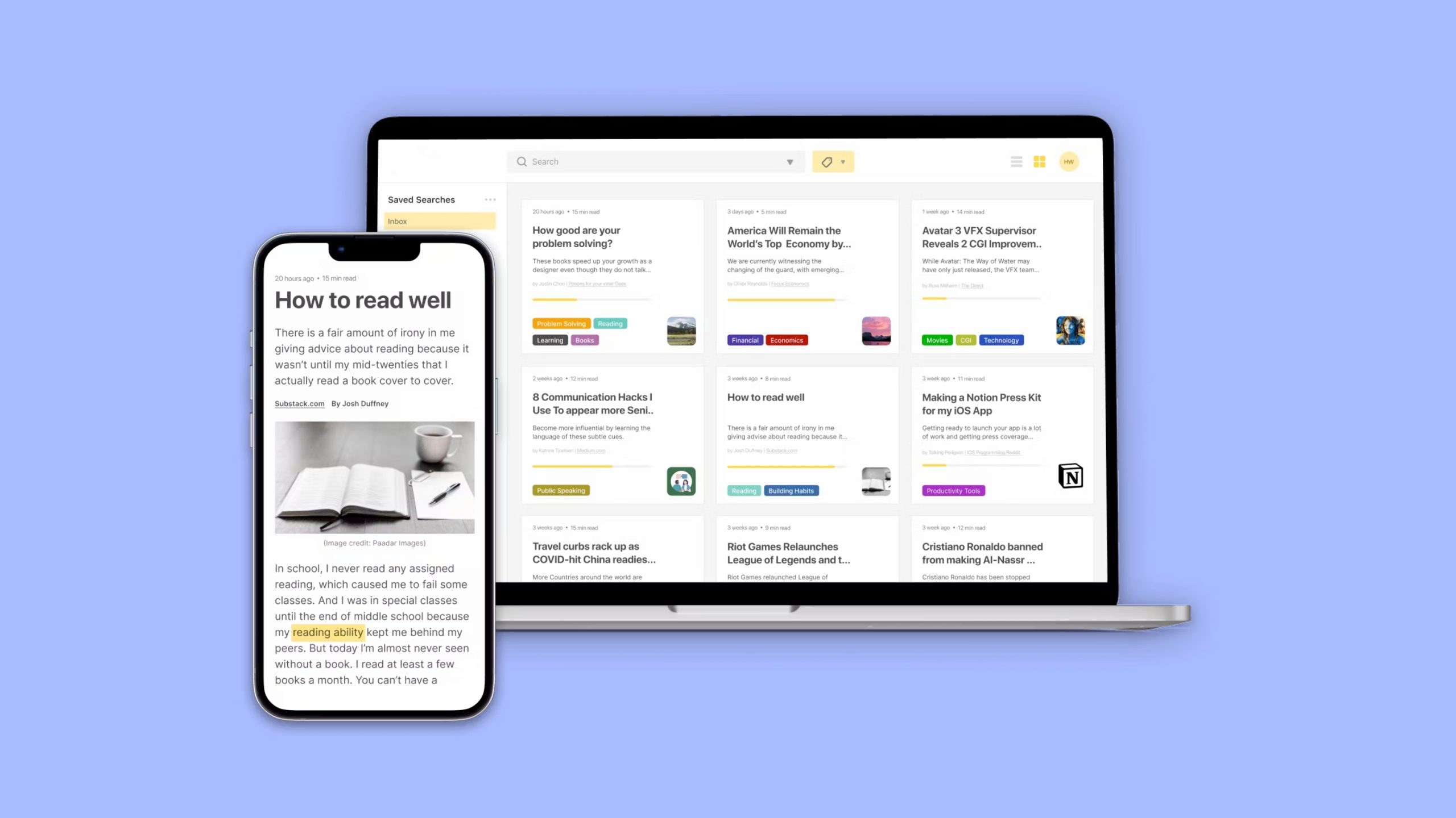 An Open-Source Read-It-Later App That Syncs Links, Documents, and Newsletters Between Devices
