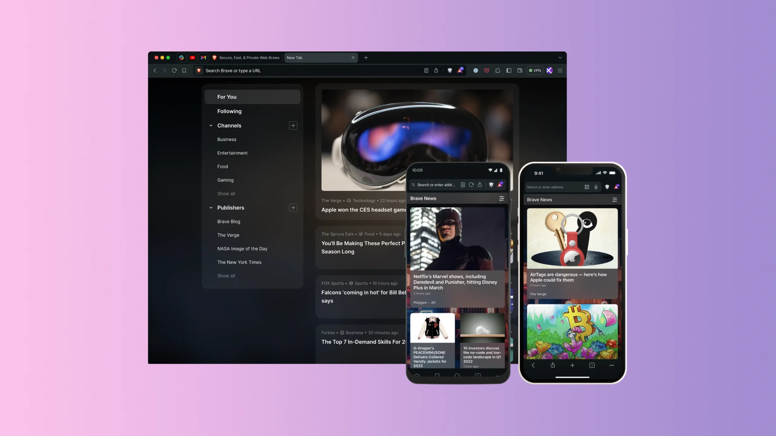 A Private, Customizable, Personalized Alternative to Google News and Apple News