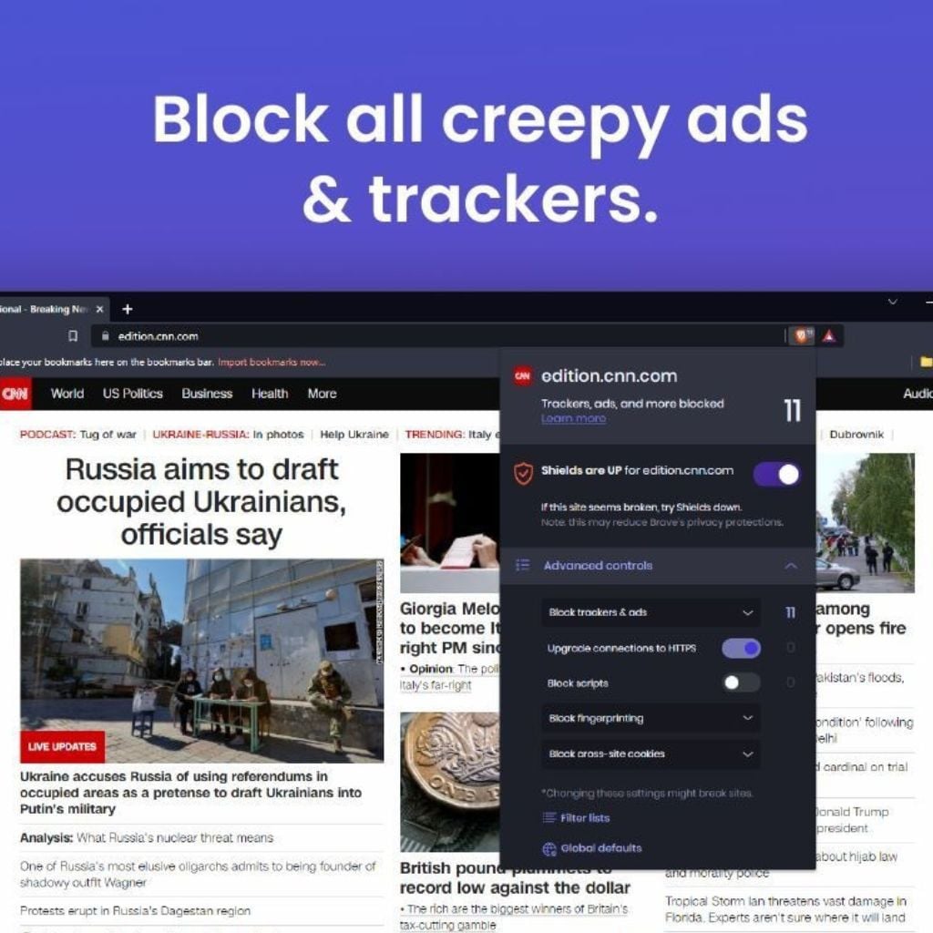 Brave Screenshot 1