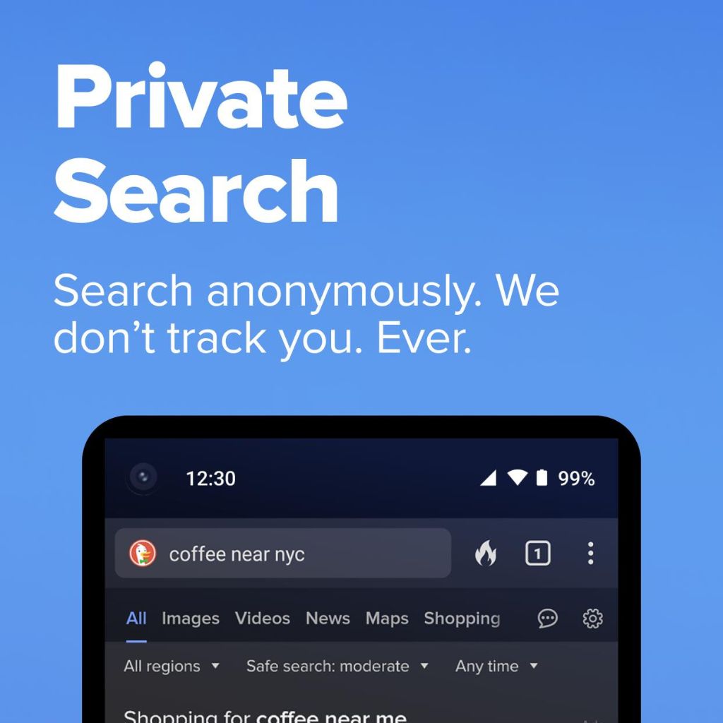 DuckDuckGo Screenshot 1
