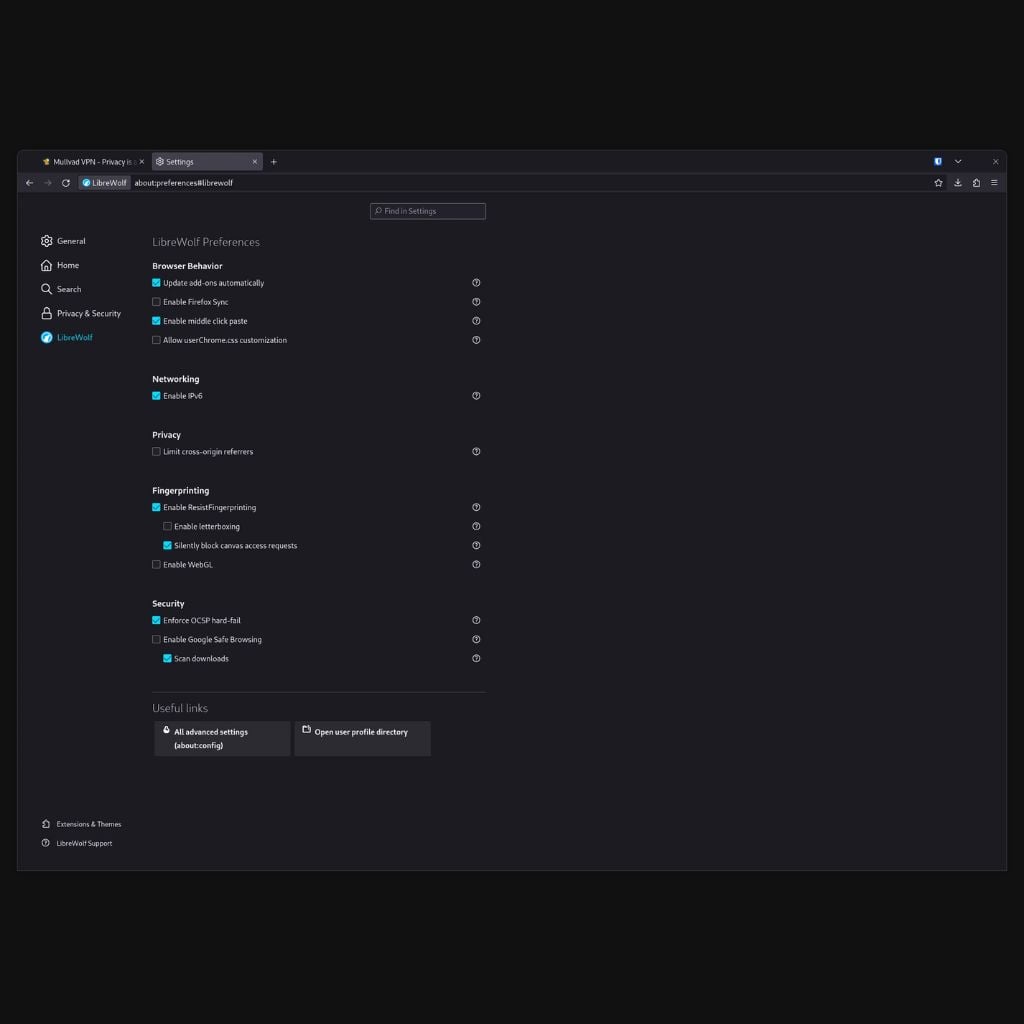LibreWolf Screenshot 2