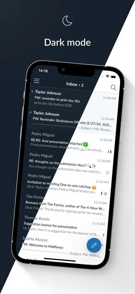 Mailfence Screenshot 3