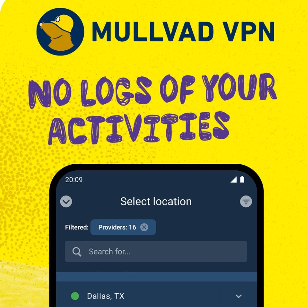 Mullvad VPN Screenshot 1