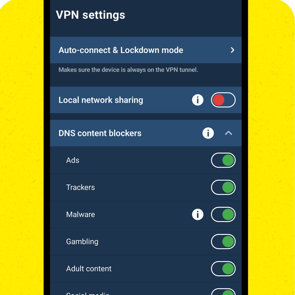 Mullvad VPN Screenshot 2