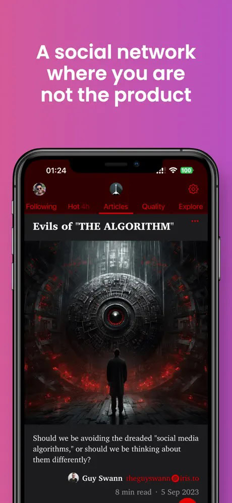 Nostr Screenshot 1