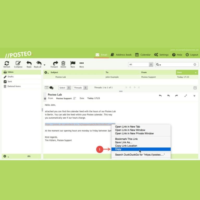 Posteo Screenshot 3