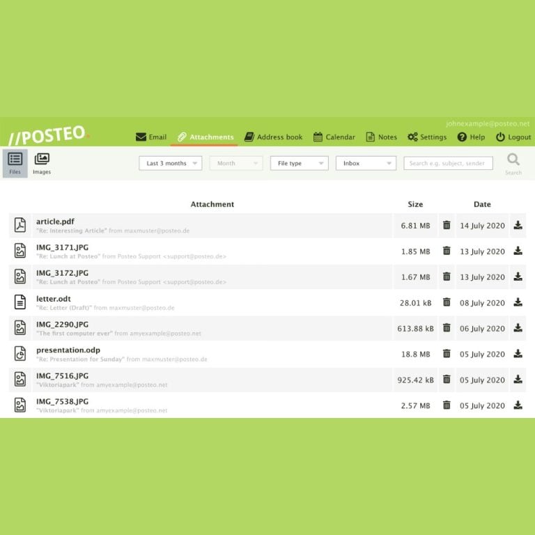 Posteo Screenshot 4