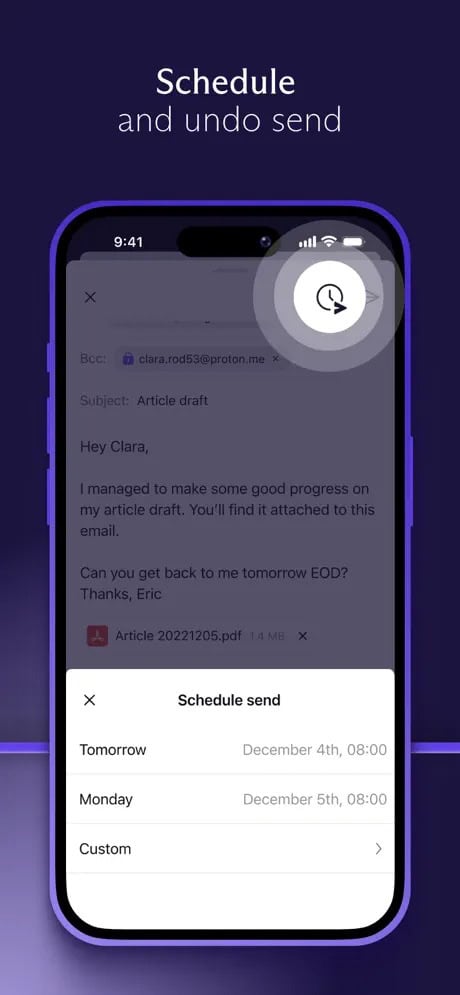 Proton Mail Screenshot 4