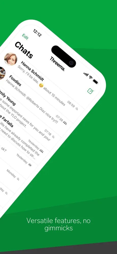 Threema Screenshot 2